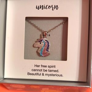 UNICORM  Necklace. Points to Left  SALE  SALE
